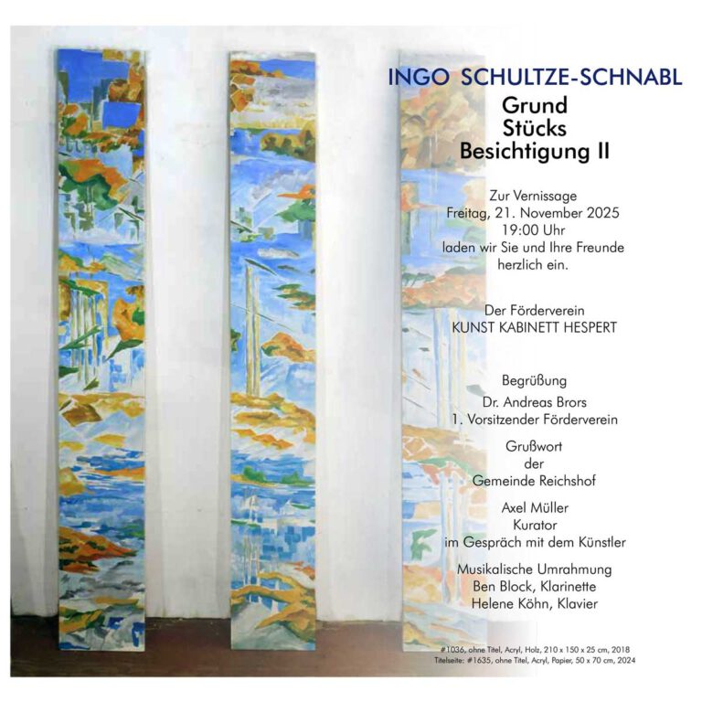 SchultzeSchnabl im Kunst Kabinett Hespert2025-26